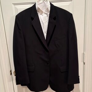 Men's Black Single-Breasted Tuxedo